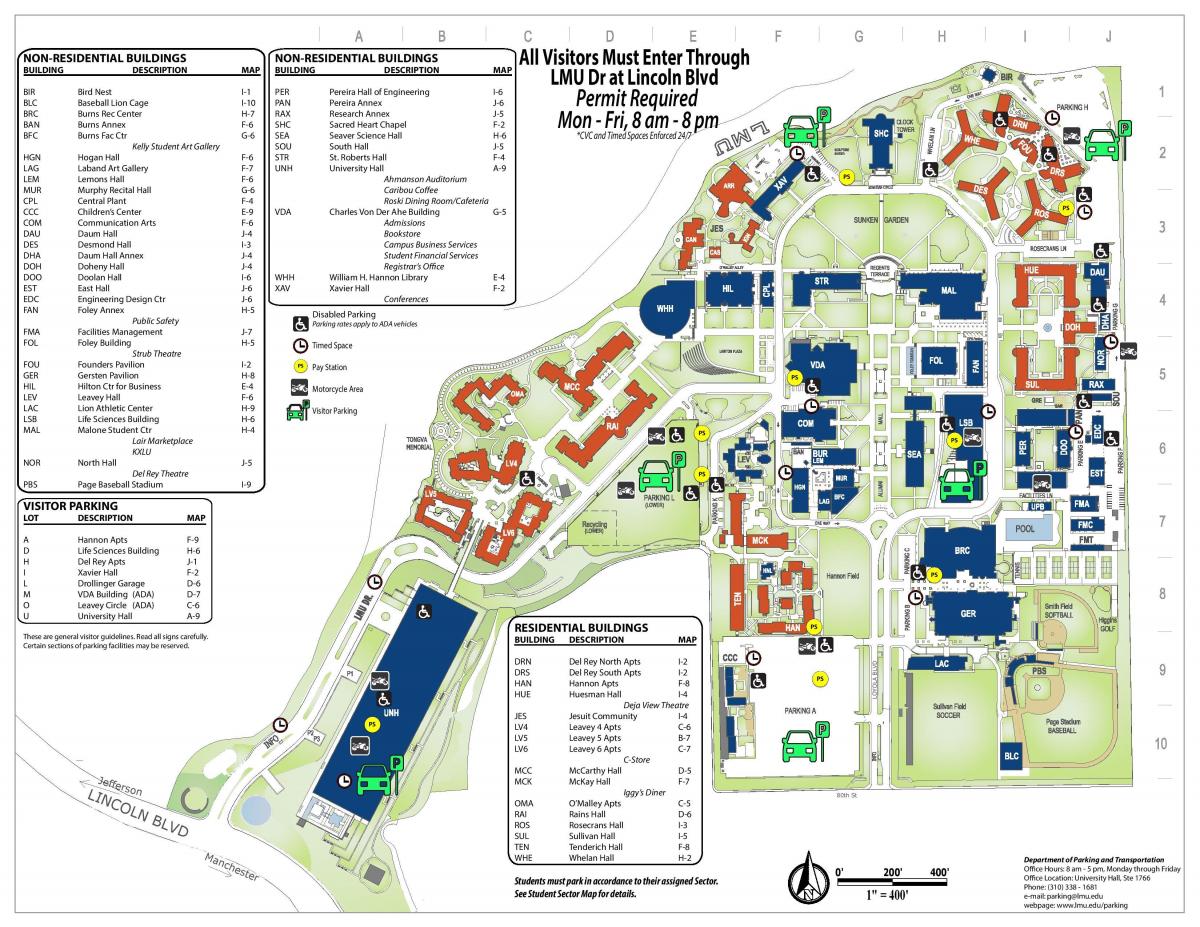 mappa di lmu campus
