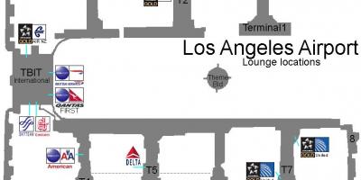 Mappa di lax lounge
