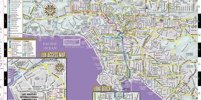 Mappa di Los Angeles, ca